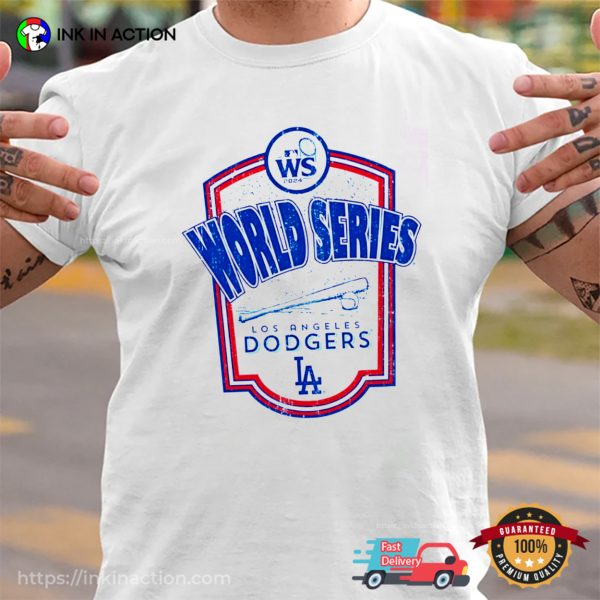 Retro 2024 World Series Los Angeles Dodgers Fan T-shirt