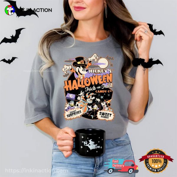 Retro Disney Mickey’s Halloween Comfort Colors T-shirt