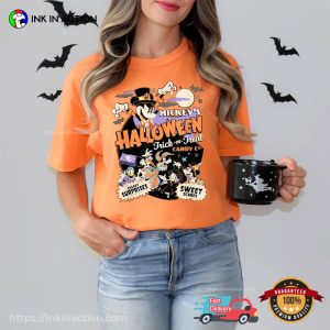 Retro Disney Mickey's Halloween Comfort Colors T shirt 4