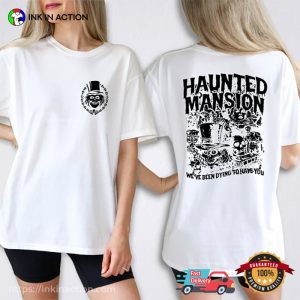 Retro Haunted Mansion Halloween Comfort Colors Tee 2