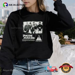 Retro Imagine Dragons 2024 Concert Shirt