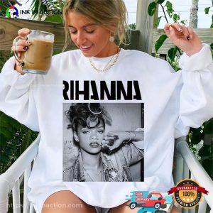 Retro Rihanna Photo T shirt 2