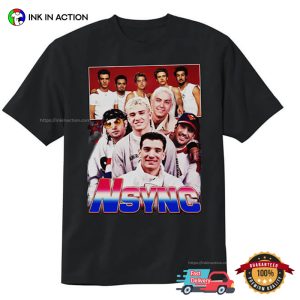 Retro Young Boy Band Nsync Tee 3