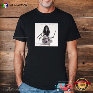 Revival Hot Selena Gomez Signature T shirt 3