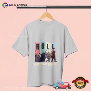 Roll Beautifully Broken Country jelly roll concert T shirt 1