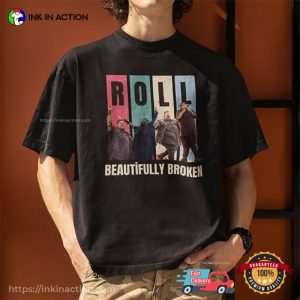 Roll Beautifully Broken Country jelly roll concert T shirt 3