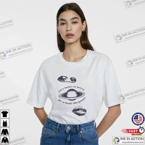 SZA Life's Better On Saturn Got To Break This Pattern Tee 3