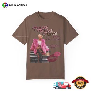 Sabrina Carpenter Singer Please please please Comfort Colors Tee 3