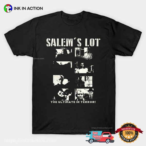 Salem’s Lot Scenes Retro T-shirt