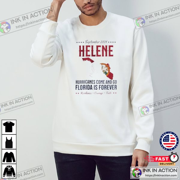 September 2024 Hurricanes Helene Florida T-Shirt