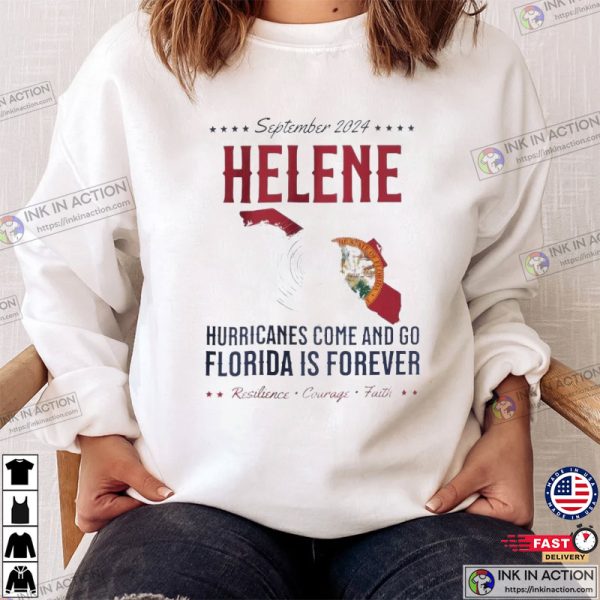 September 2024 Hurricanes Helene Florida T-Shirt