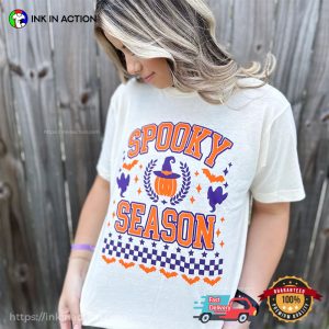 Spooky Season Retro Halloween Comfort Colors T shirt 2