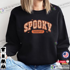 Spooky Therapist Halloween T-shirt