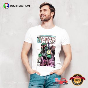 Star Wars Comic Retro 1980s Graphic T Shirt 2