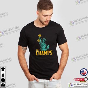 Statue Of Liberty nyl wnba 2024 Champs T shirt