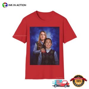 Step Sisters Breanna Stewart And sabrina ionescu basketball Funny Meme T shirt 1