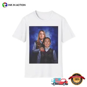 Step Sisters Breanna Stewart And sabrina ionescu basketball Funny Meme T shirt 3