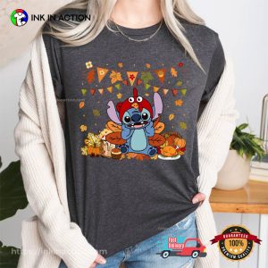 Stitch Disney Happy Thanksgiving Shirt 2