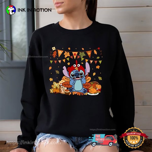 Stitch Disney Happy Thanksgiving Shirt