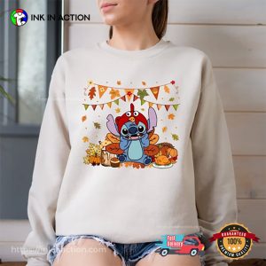 Stitch Disney Happy Thanksgiving Shirt 4