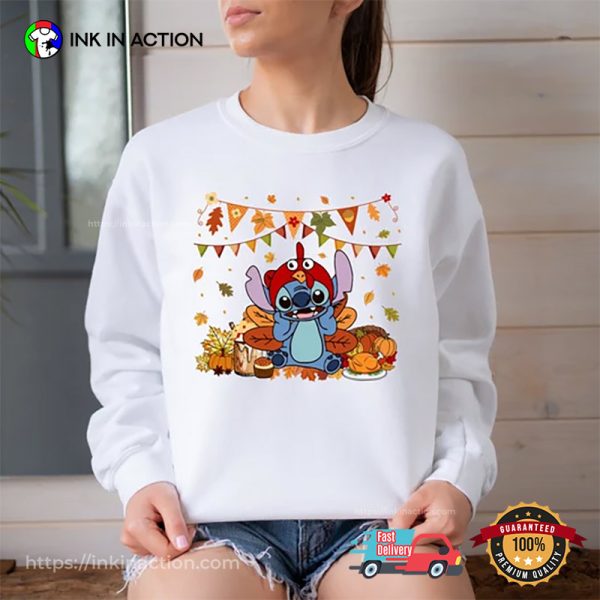 Stitch Disney Happy Thanksgiving Shirt