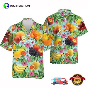 Summer Aloha Fruit Hawaiian Shirt