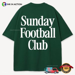 Sunday Football Club Back T shirt 1