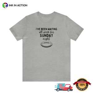 Sunday night football Fan T shirt 3