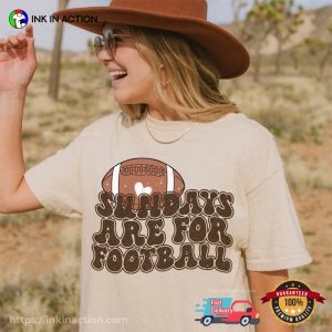 Sundays Are For Football Comfort Colors T shirt 2