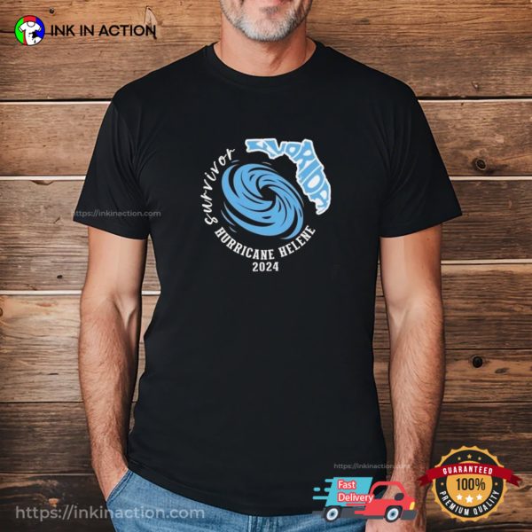 Survivor Hurricane Helene 2024 Florida T-shirt