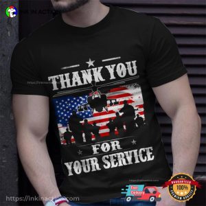 Thank You For Your Service Patriotic Tee