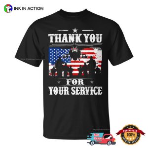 Thank You For Your Service Patriotic Tee 4