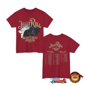 The Beautifully Broken Tour 2024 jelly roll concert Shirt 1