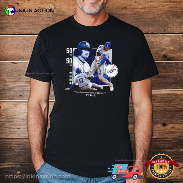 The Greatest Game In History Dodgers Shohei Ohtani T-shirt