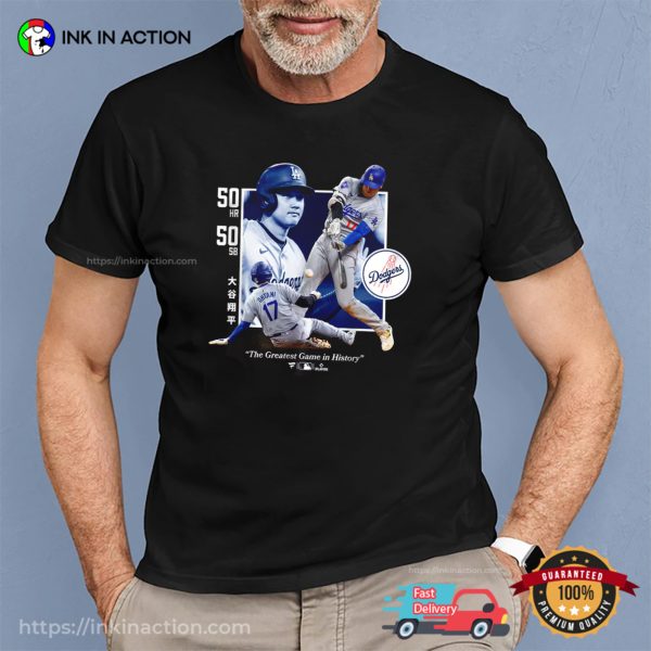 The Greatest Game In History Dodgers Shohei Ohtani T-shirt