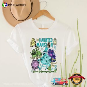 The Haunted Mansion Classic Halloween Comfort Colors Tee 2