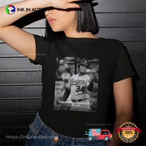 The Legendary Dodgers Fernando Valenzuela Rest In Peace T-shirt