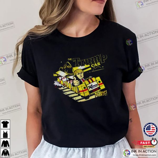 The Trump Tramcar Funny Trump 2024 T-shirt