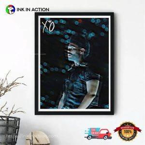 The Weeknd Music Concert Portrait Softstyle Poster