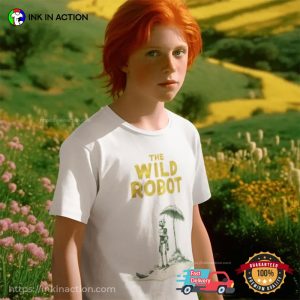 The Wild Robot Graphic Roz T shirt 4