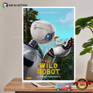 The Wild Robot Movie Wall Art