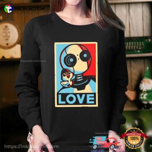 The Wild Robot Programmed Love T shirt 2