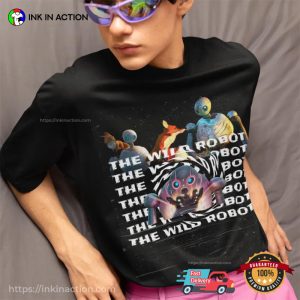 The Wild Robot Science Cartoon T shirt 1