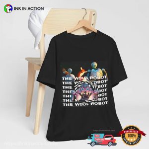 The Wild Robot Science Cartoon T shirt 3