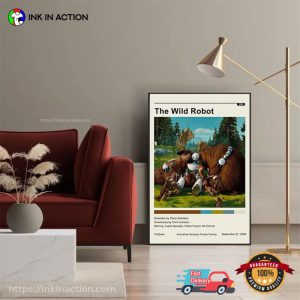 The Wild Robot Vintage Poster 2