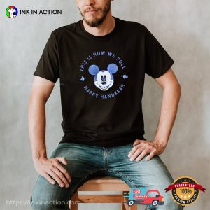 This Is How We Roll Happy Hanukkah Mickey Holiday T-shirt