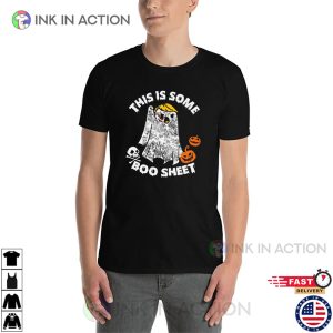 This Is Some Boo Sheet Funny Halloween Ghost Trump T shirt 3