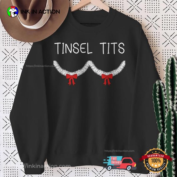 Tinsel Tits Christmas, Chest Nuts Shirt