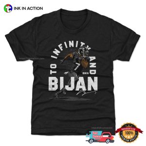 To Infinity And Bijan NFL Bijan Robinson Signature T-shirt