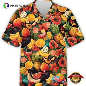 Tropical Summer Fruits Hawaiian Shirt